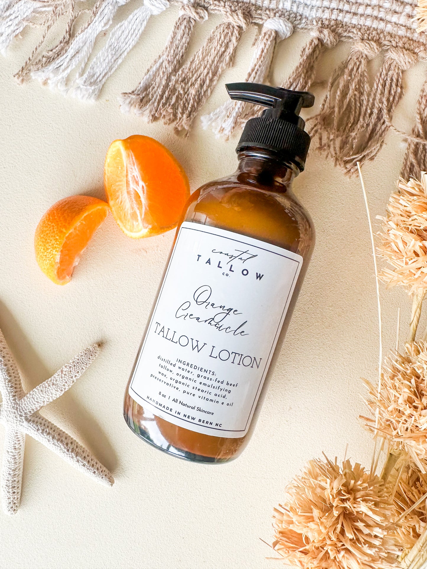 Tallow Lotion - Orange Creamsicle