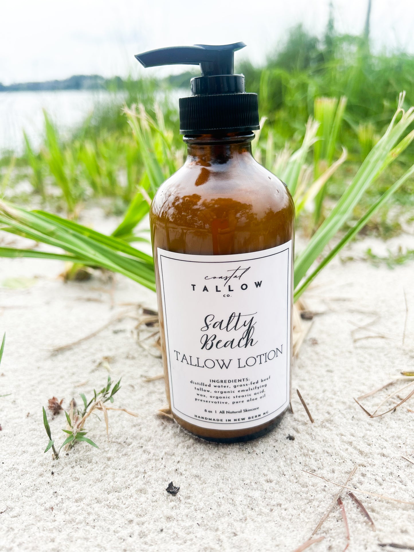 Exclusive August Tallow Lotion - Salty Beach