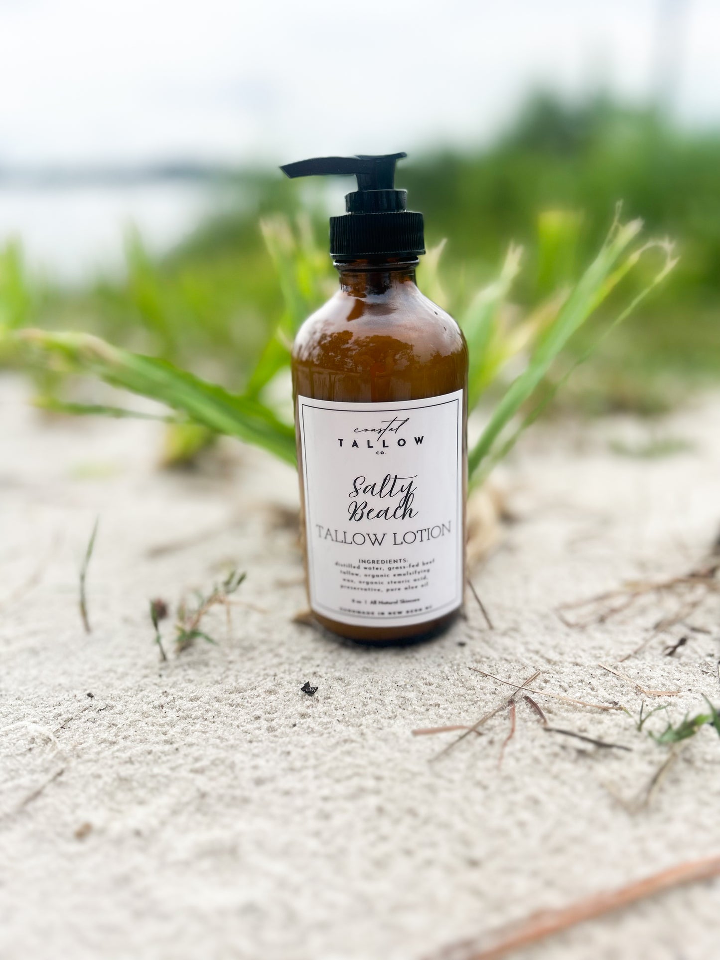 Exclusive August Tallow Lotion - Salty Beach