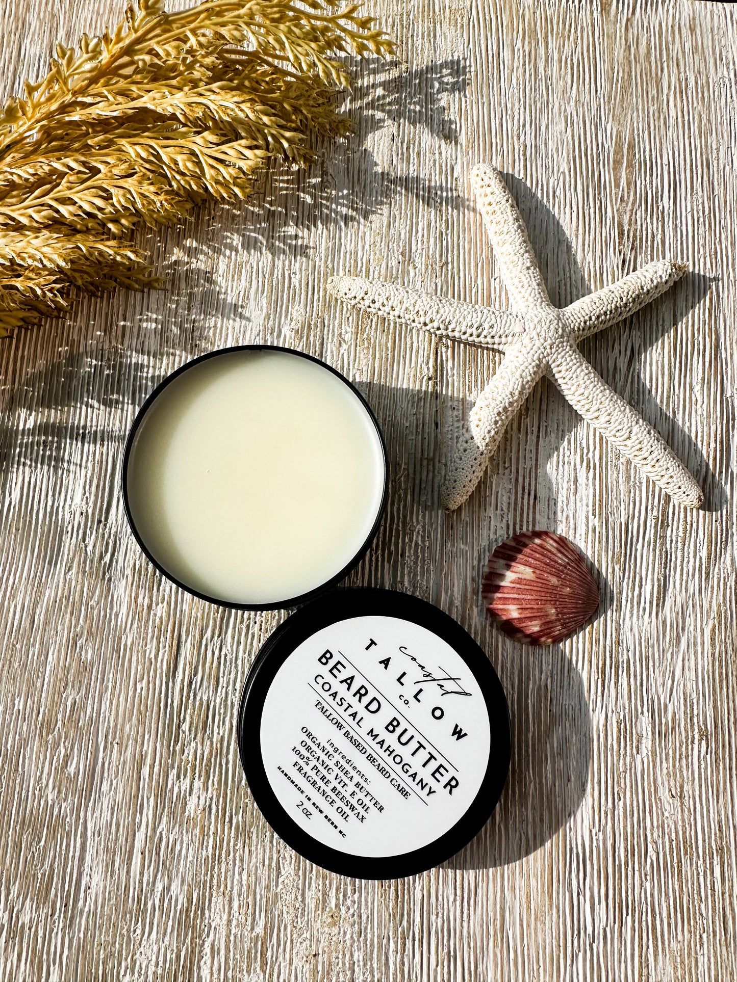 Tallow Beard Butter - Coastal Mahogany