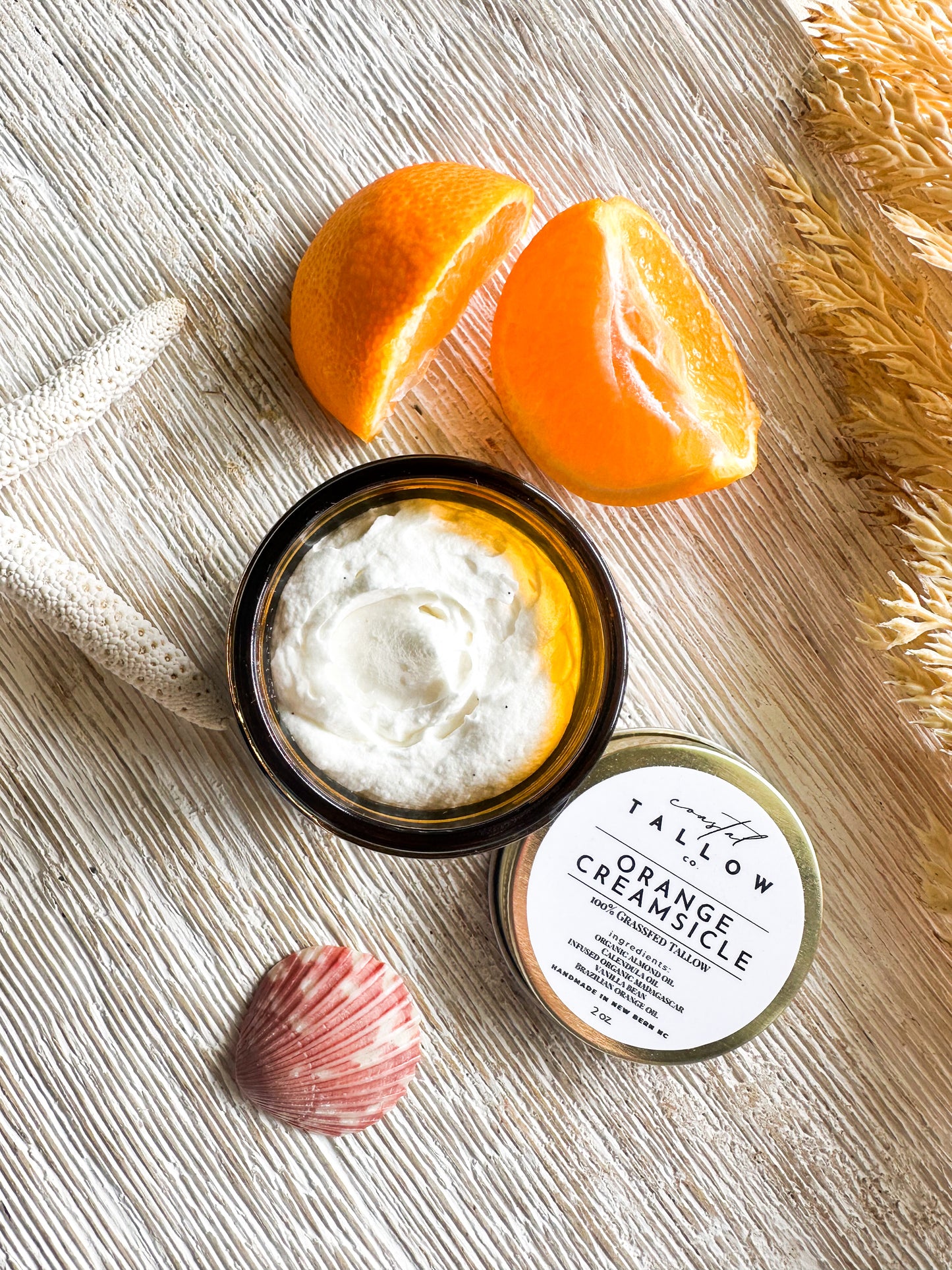 Orange Creamsicle Whipped Tallow Cream