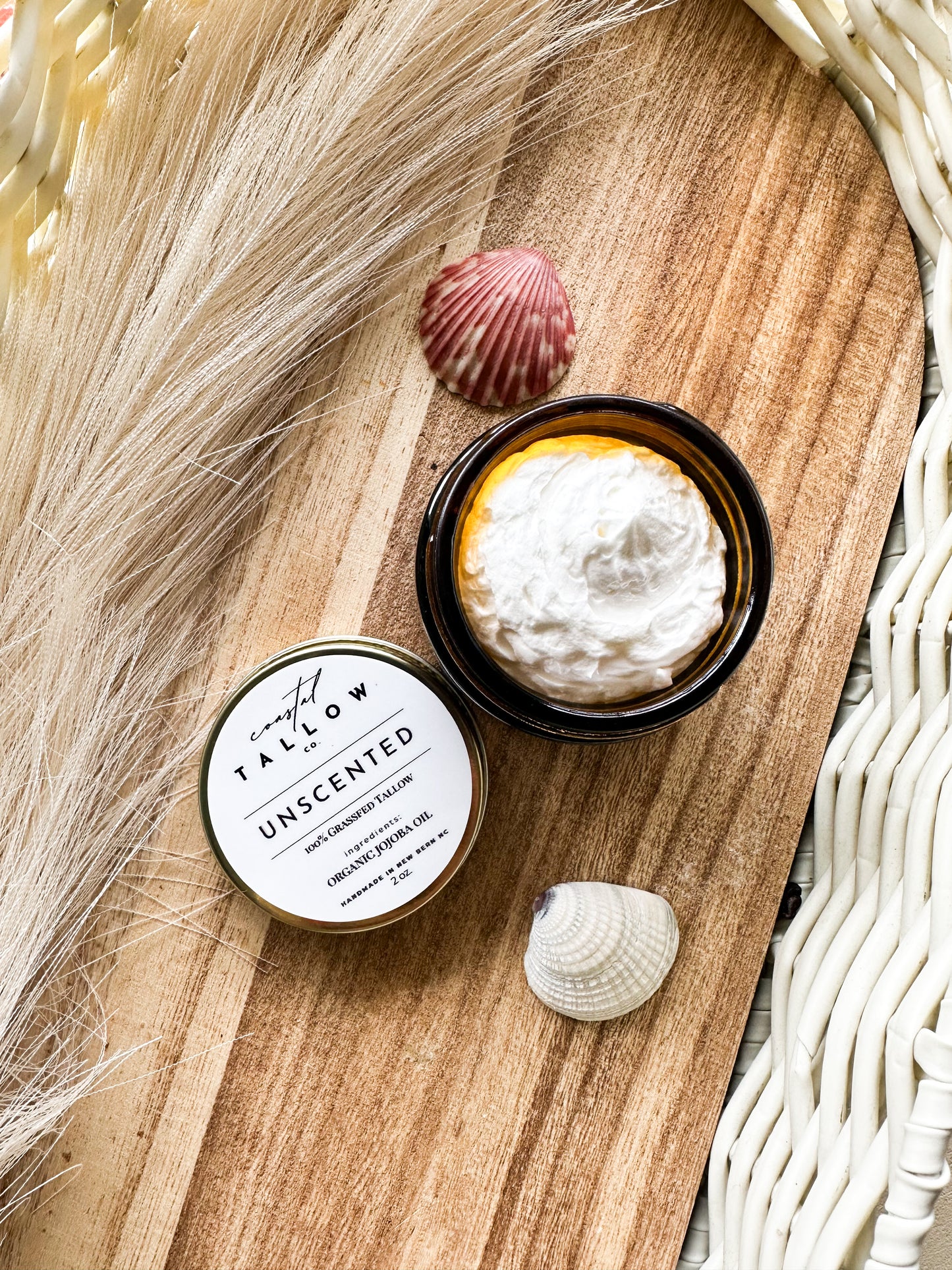 Unscented Whipped Tallow Cream