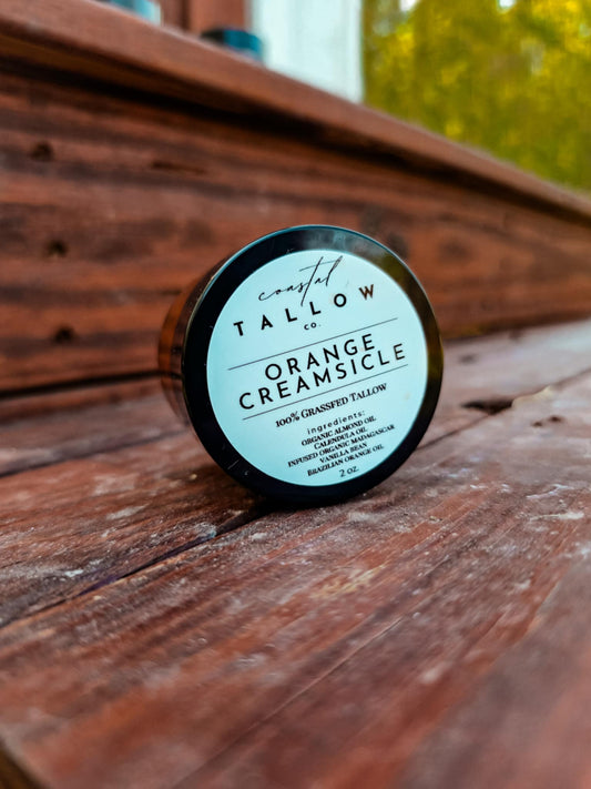 Orange Creamsicle Whipped Tallow Cream