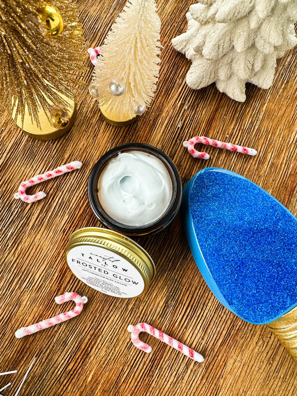 Frosted Glow Blue Tansy Whipped Tallow Cream