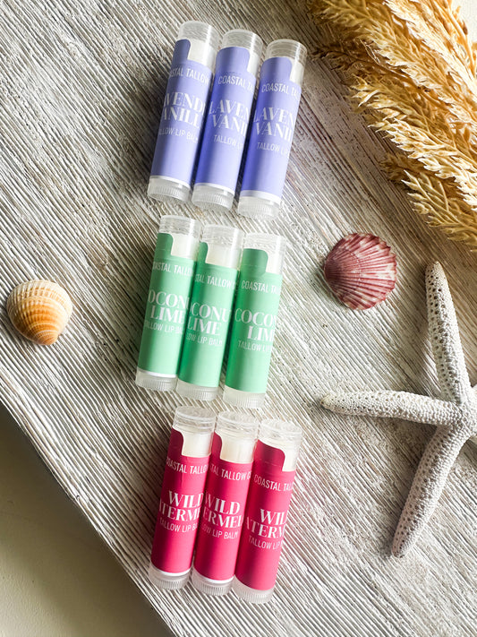 Tallow Lip Balms