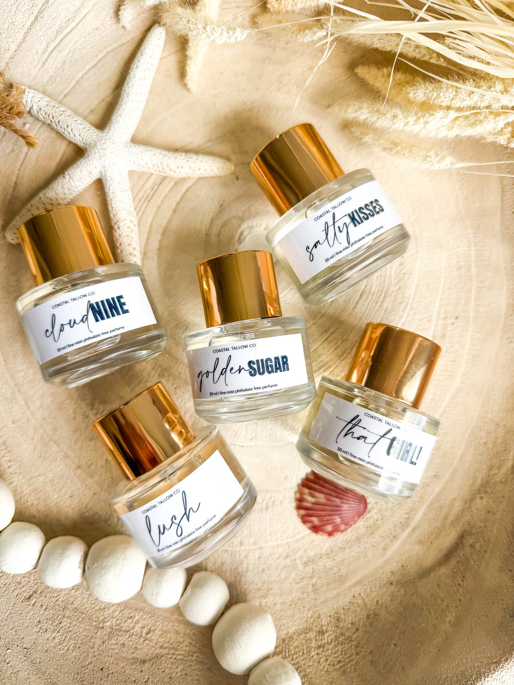 Golden Girl Collection | Clean + Phthalate Free Perfumes