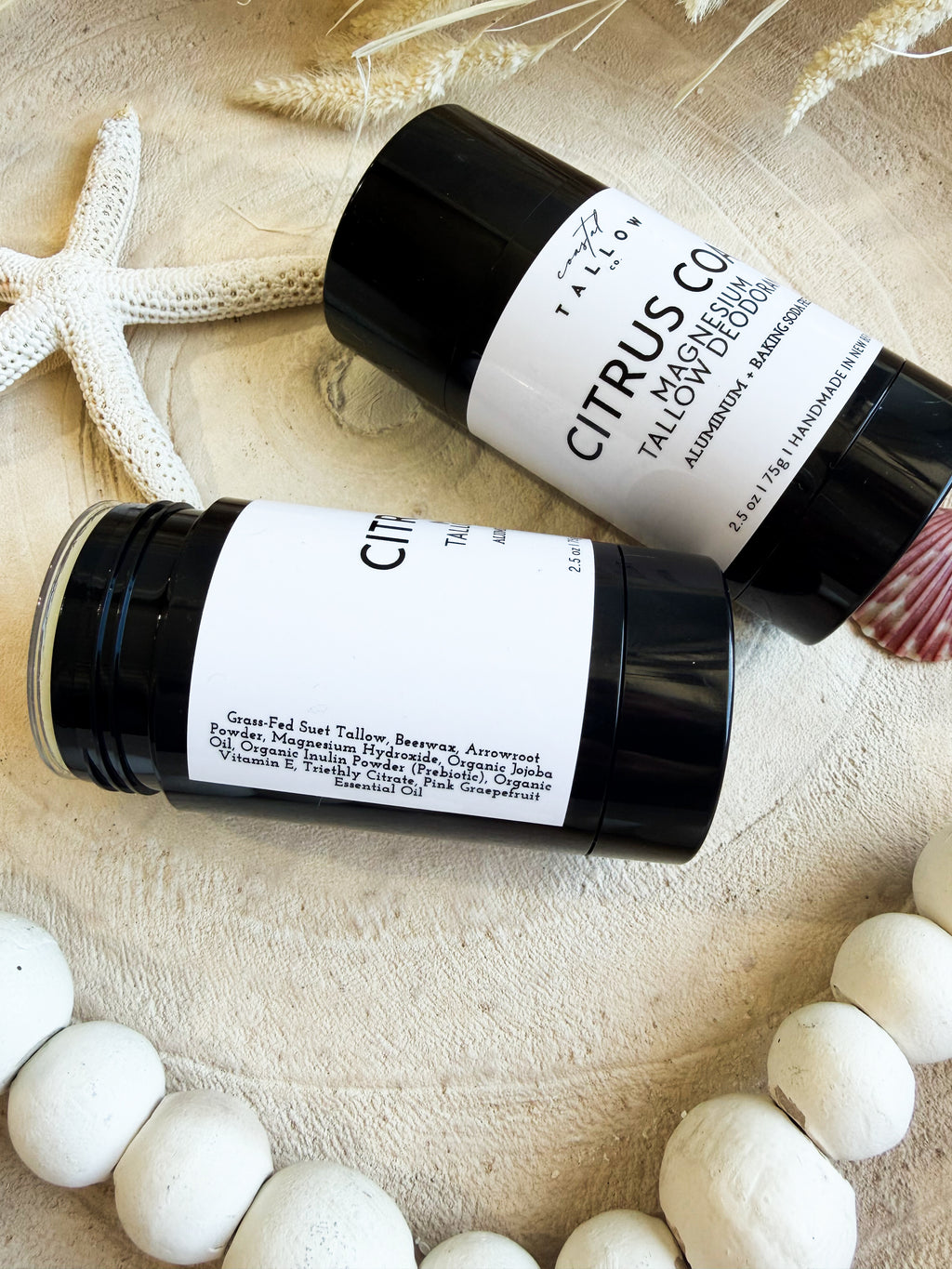 Citrus Coast Magnesium Tallow Deodorant