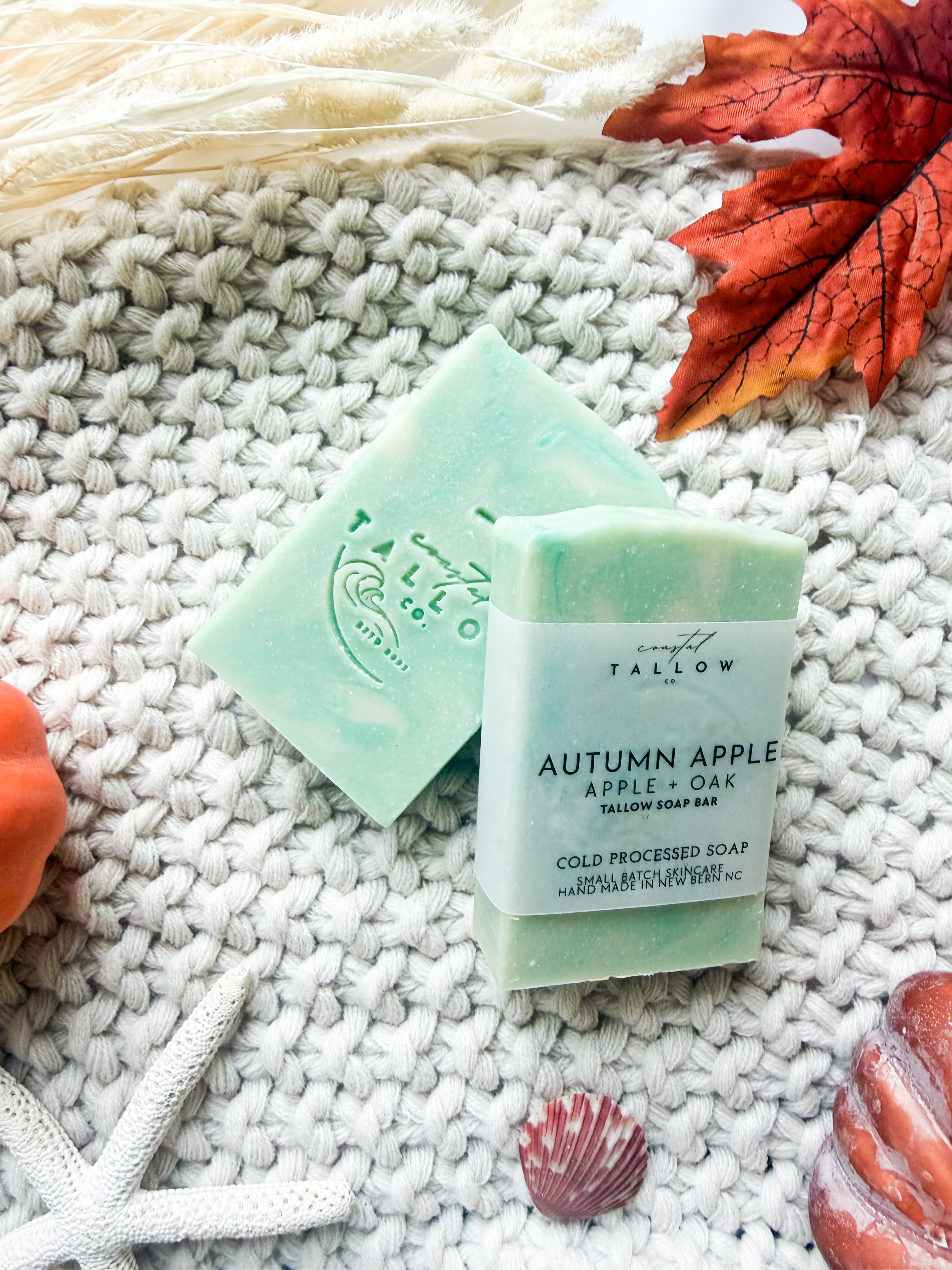 Autumn Apple I Cold Processed Tallow Soap Bar