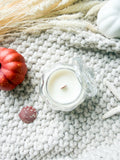 Mini Golden Pumpkin I Coconut Apricot Wax Candle