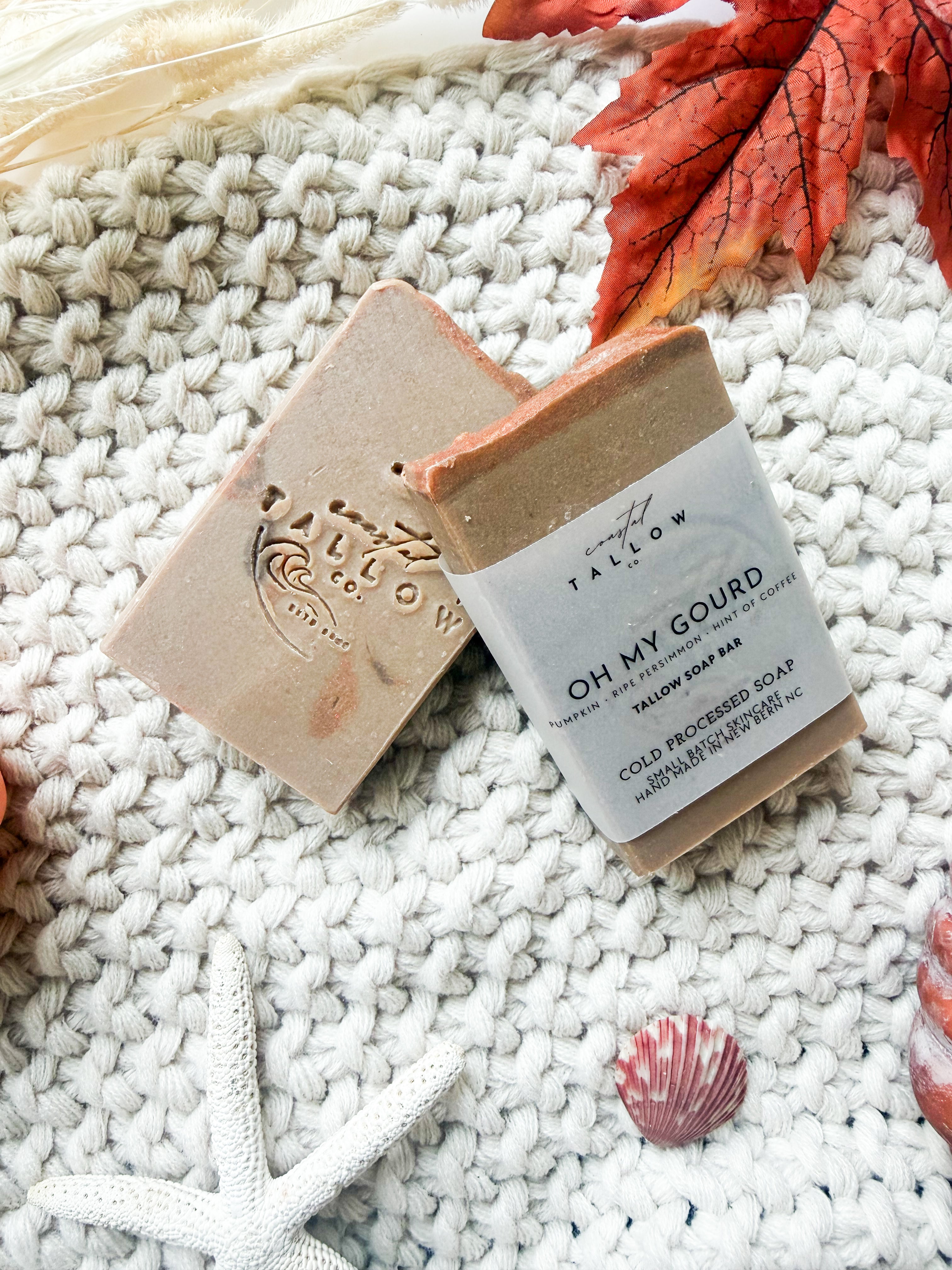 Oh My Gourd I Cold Processed Tallow Soap Bar