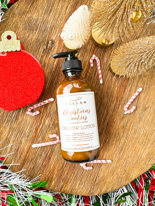 MistleGlow Holiday Collection: Christmas Cookies Tallow Lotion