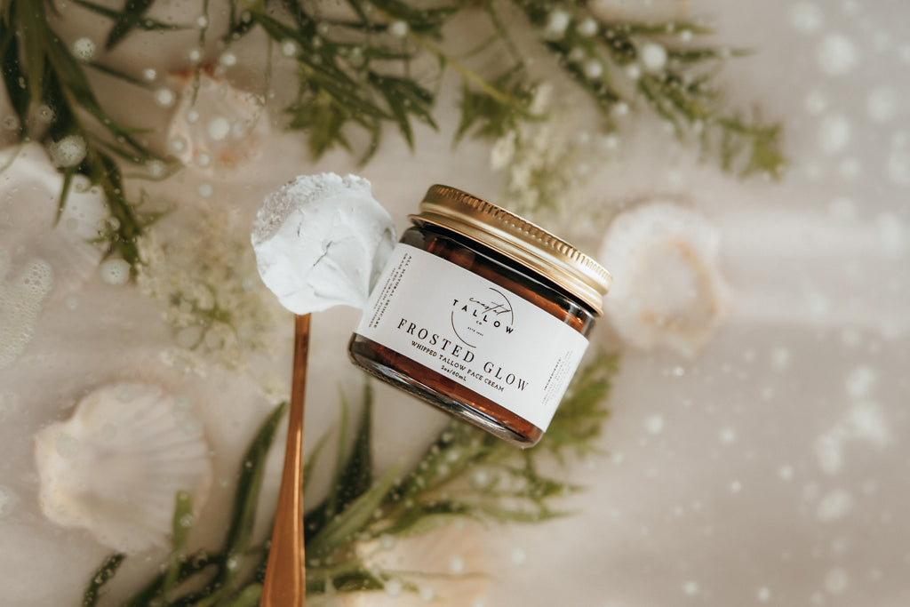 Frosted Glow Blue Tansy Whipped Tallow Cream