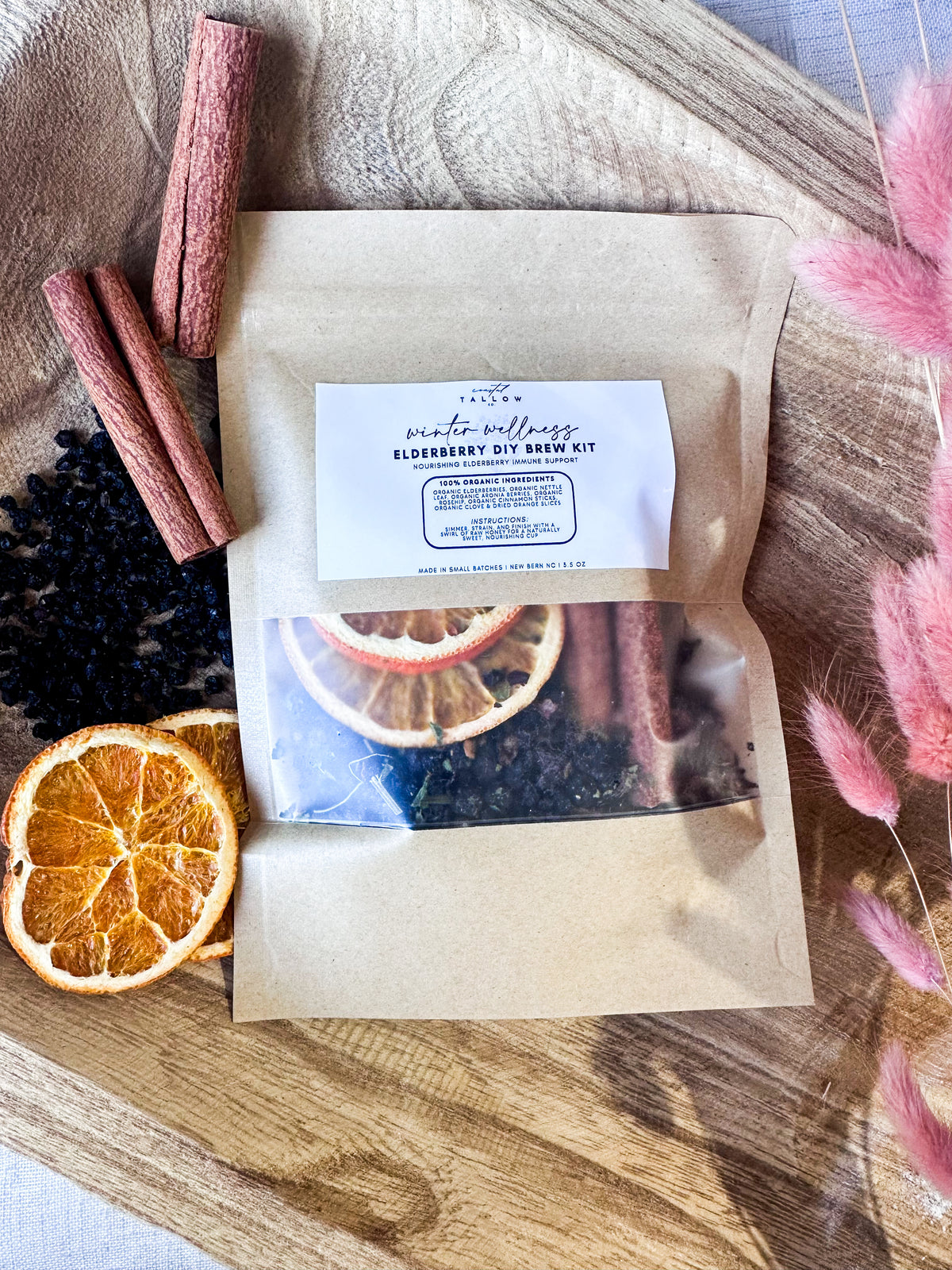 Winter Wellness Organic Elderberry Tea Kit