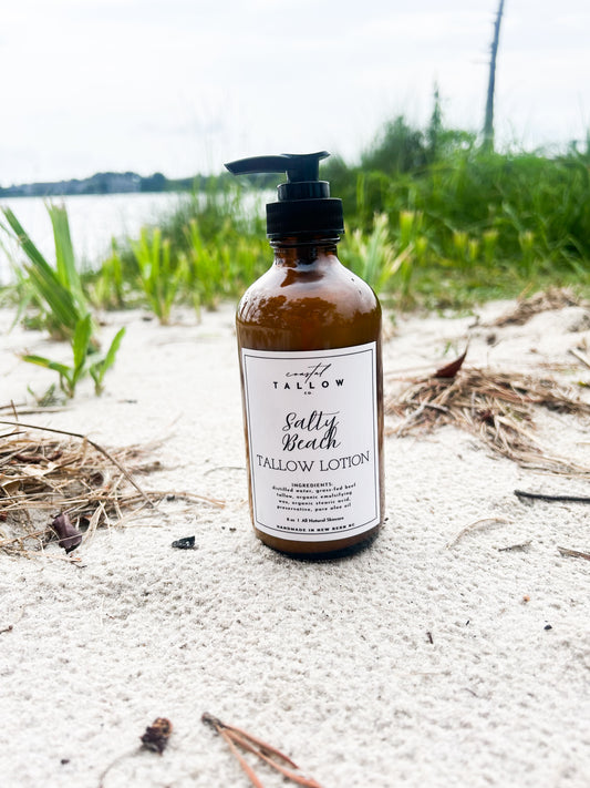 Exclusive August Tallow Lotion - Salty Beach