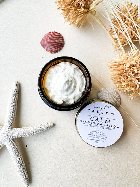 CALM Magnesium Whipped Tallow Cream