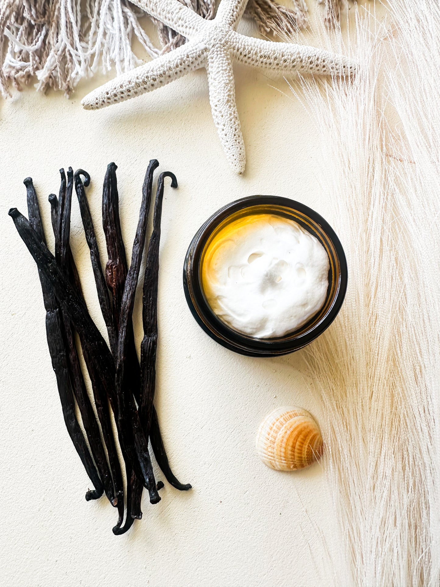 Infused Vanilla Bean Whipped Tallow Cream