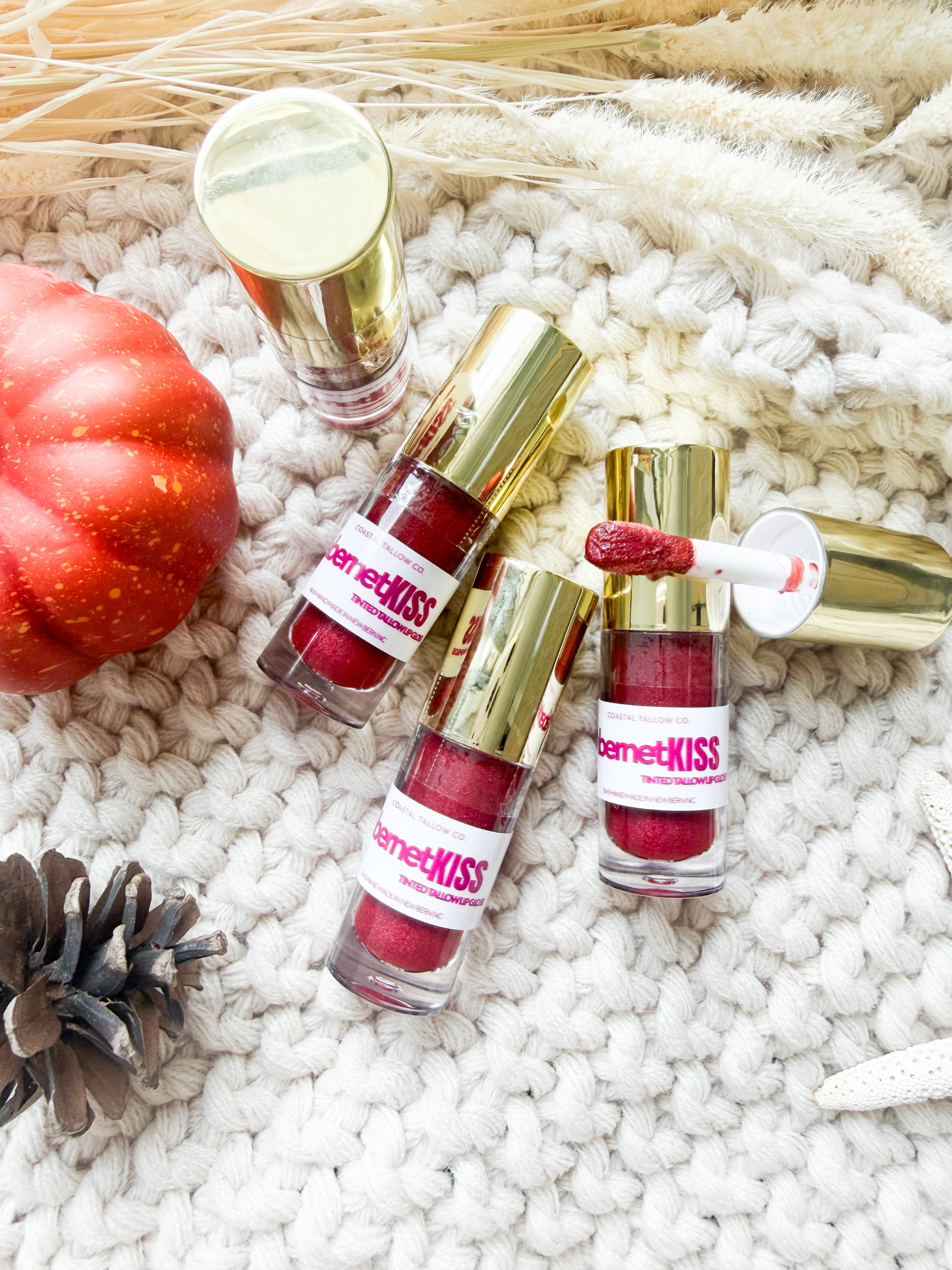 Cabernet Kiss Tinted Tallow Lip Gloss