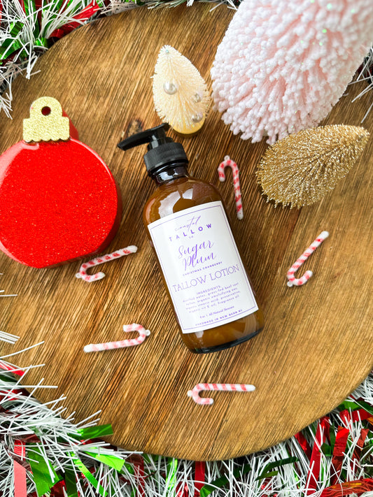 MistleGlow Holiday Collection: Sugar Plum Tallow Lotion