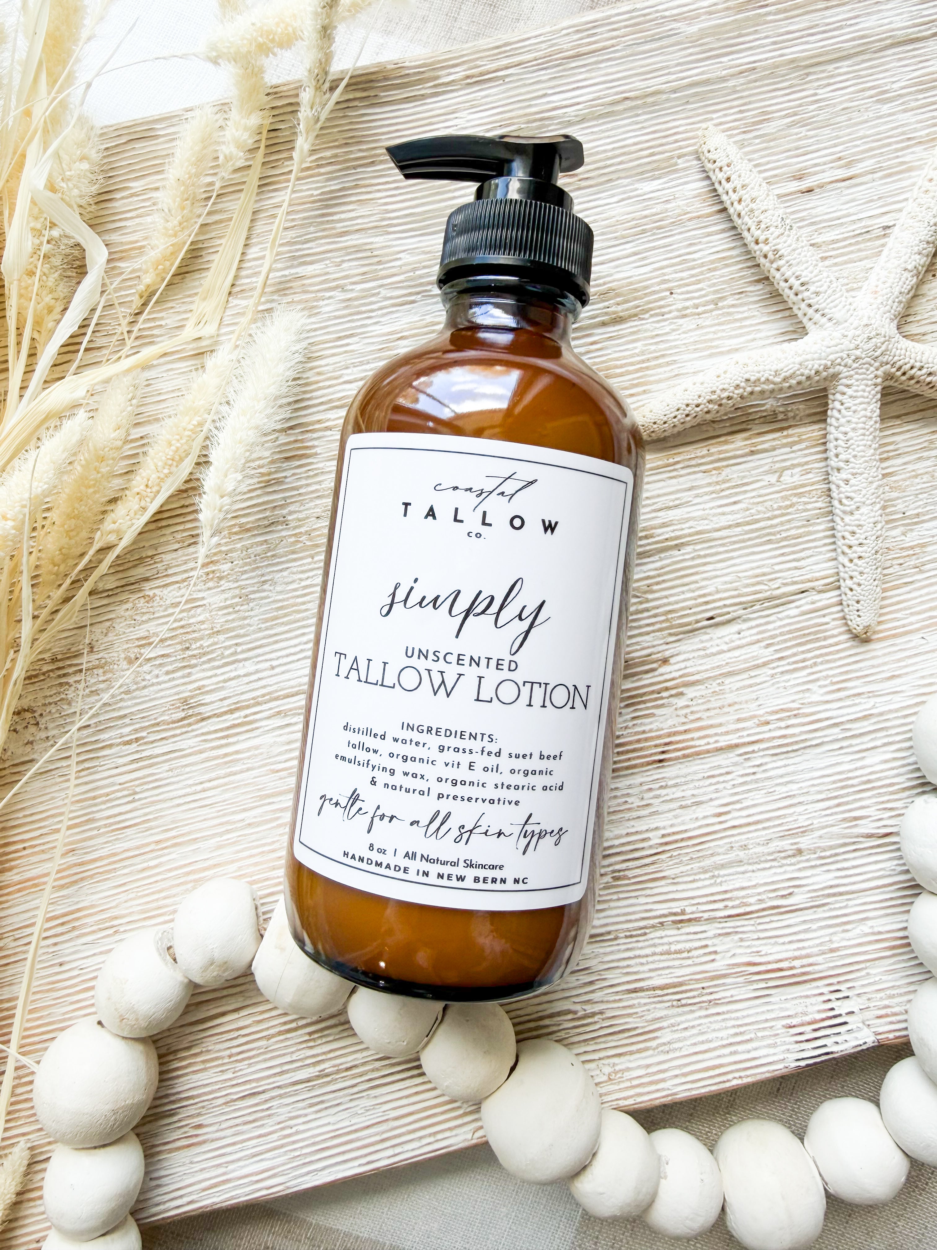Simply Unscented + Fragrance Free - Tallow Lotion