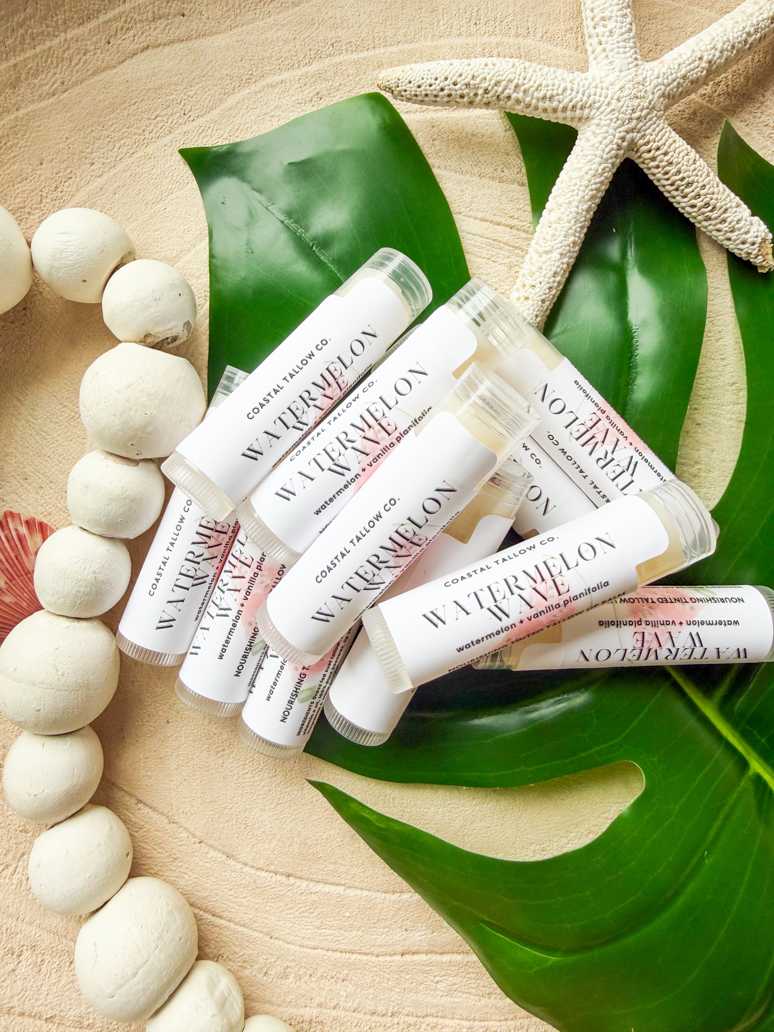 Watermelon Wave Tallow Lip Balm