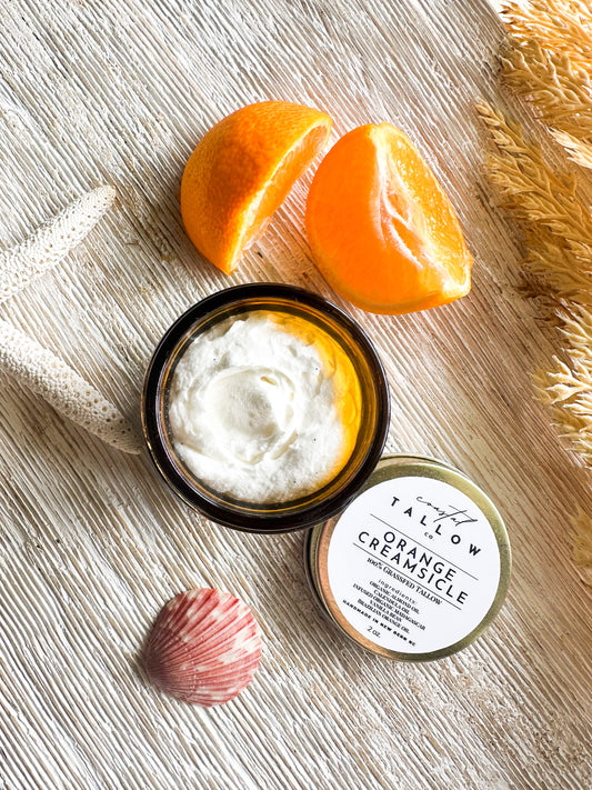 Orange Creamsicle Whipped Tallow Cream