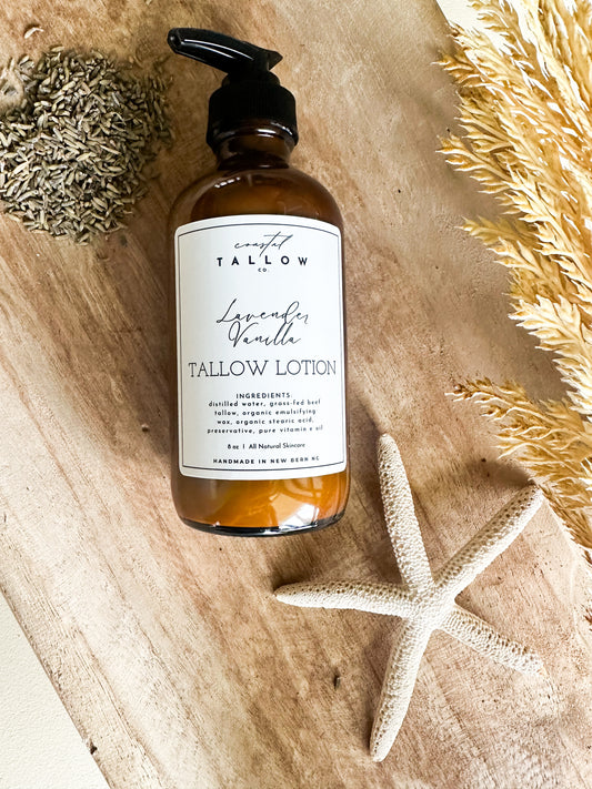 Tallow Lotion - Lavender Vanilla