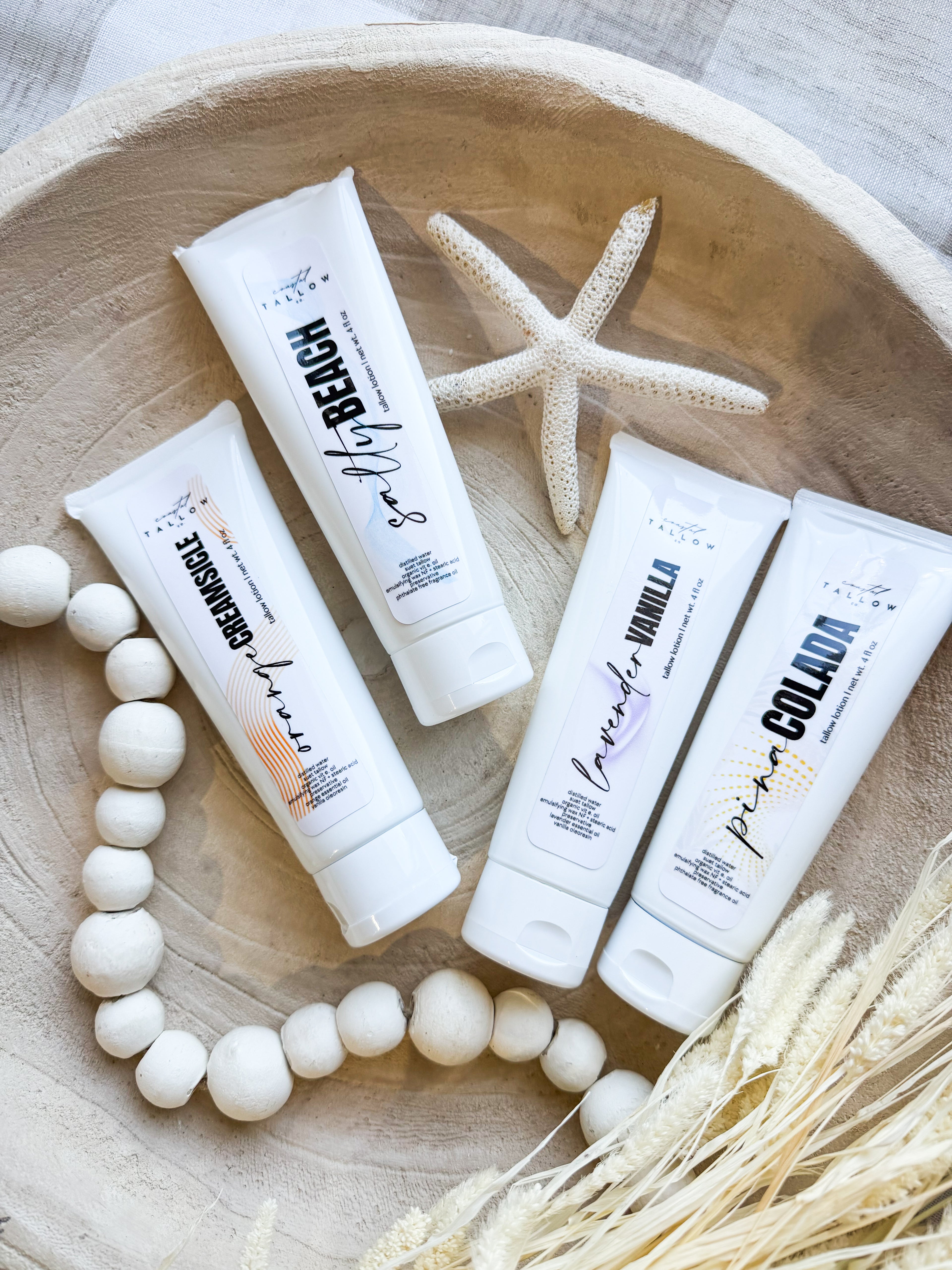 Travel Size Tallow Lotions