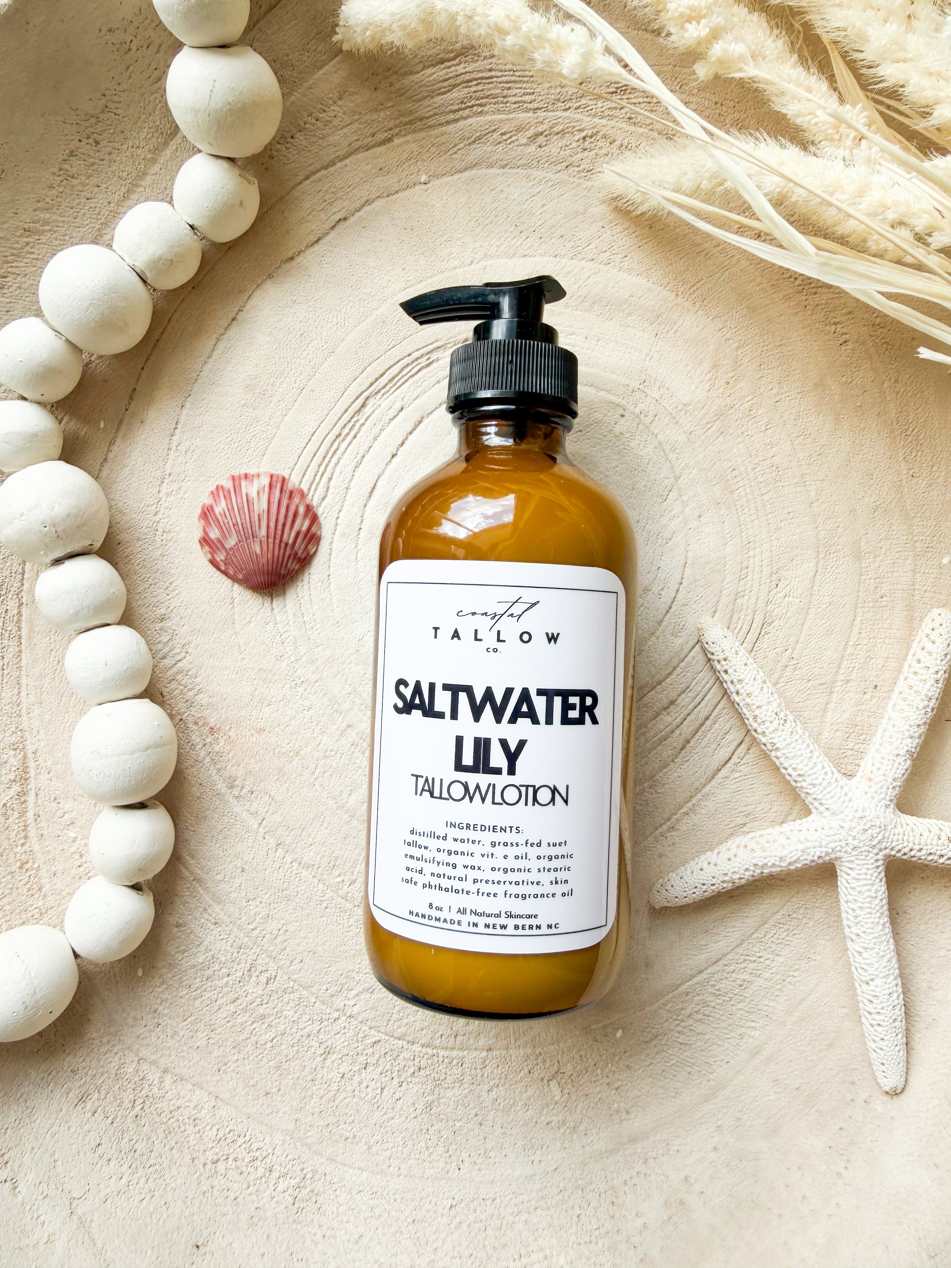 Saltwater Lily - Tallow Lotion