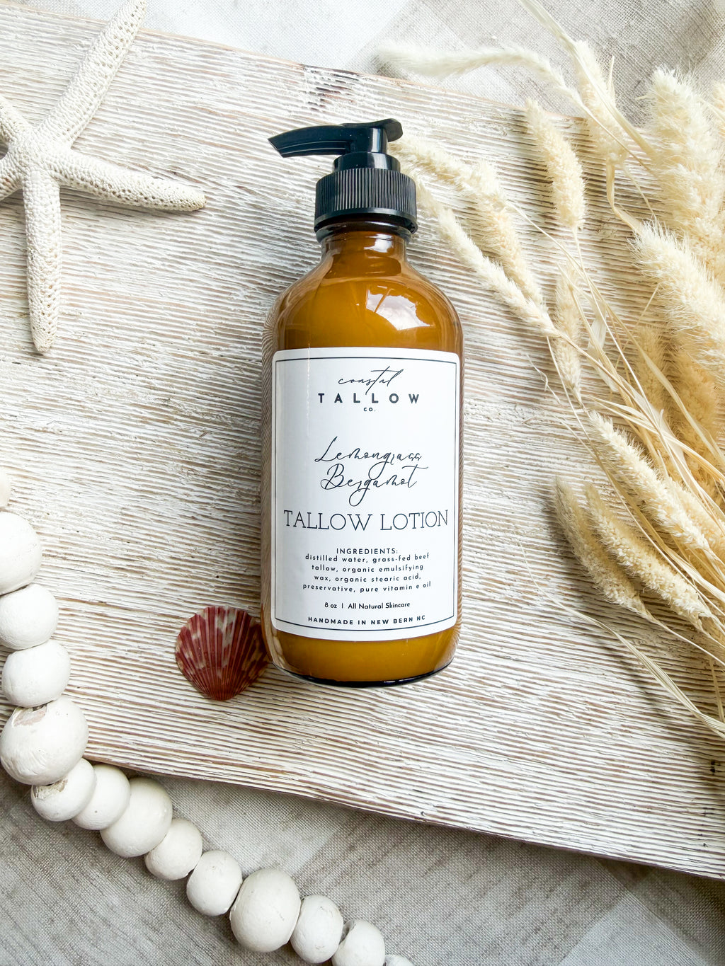 Lemongrass Bergamot- Tallow Lotion