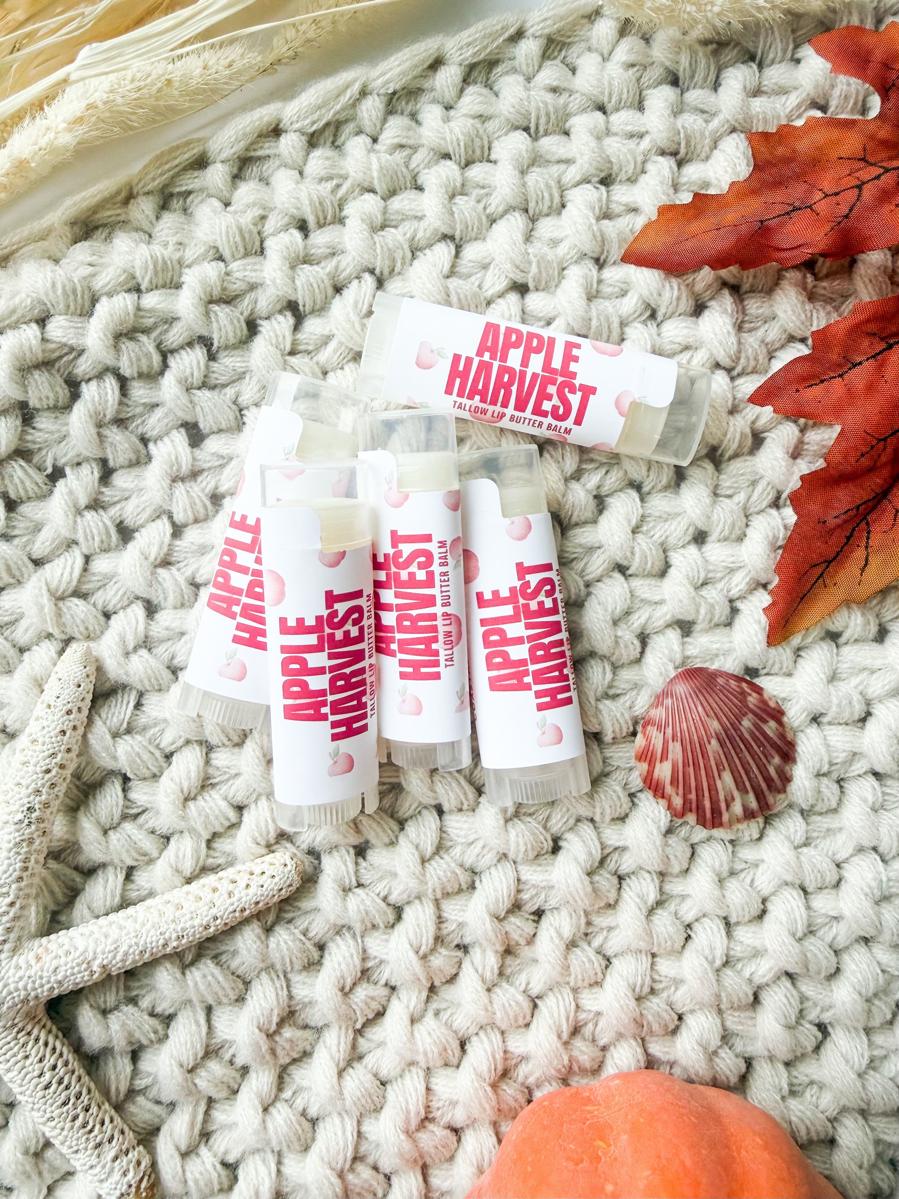 Apple Harvest Tallow Lip Butter
