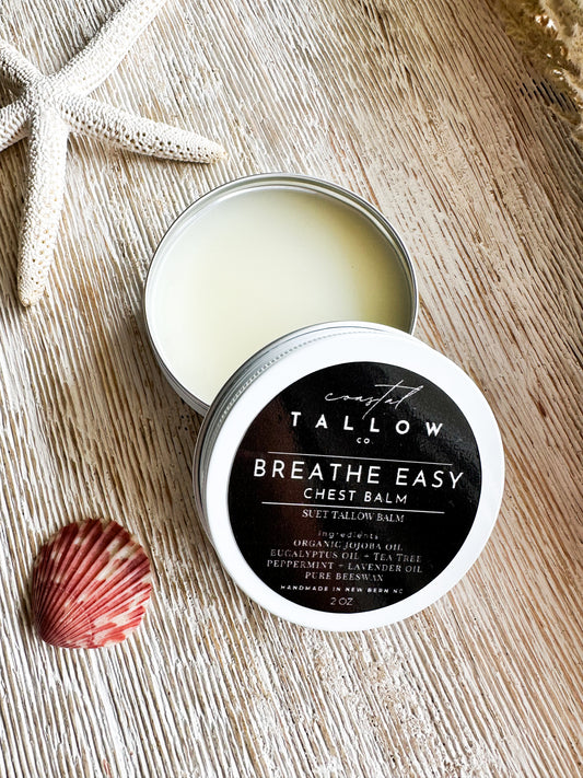 Breathe Easy Tallow Chest Balm